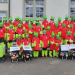 Klassen 1./2. C und D an der Fasnacht